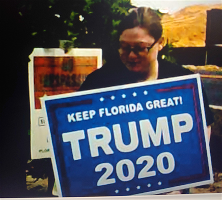 Trump sign theft suspect Trump sign theft suspect